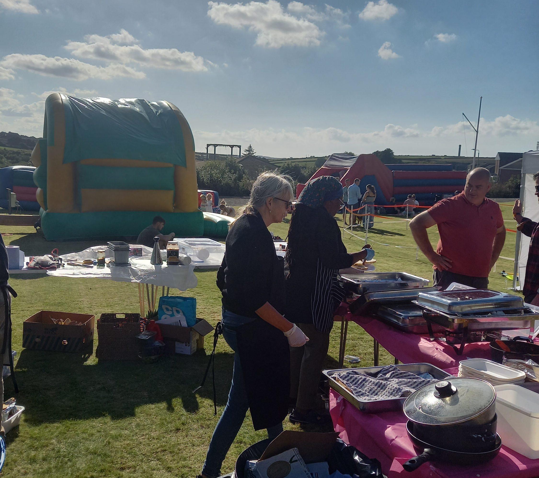 Truro Nourish Hub outdoor event